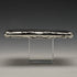 1910 British antique sterling silver mirror finish card case 79g EJ Trevitt