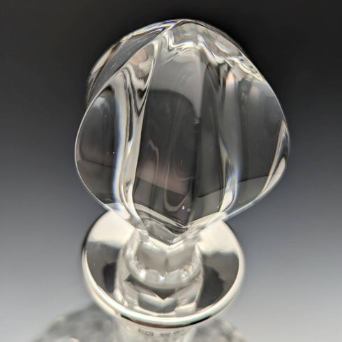 英國製造 刻花玻璃 純銀裝飾 船舶醒酒器 MAPPIN 和 WEBB