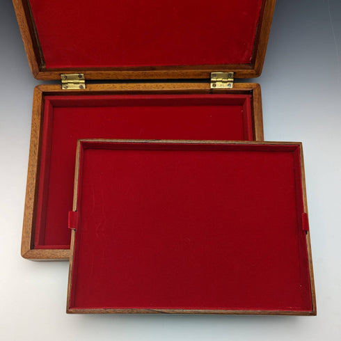 英國復古木盒棕色