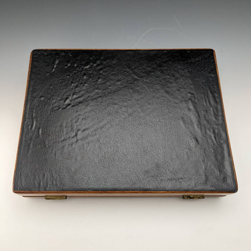 英國復古木盒棕色