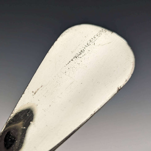 1915 British Antique Pure Silver Handle Shoehorn Shoehorn G and C Ltd