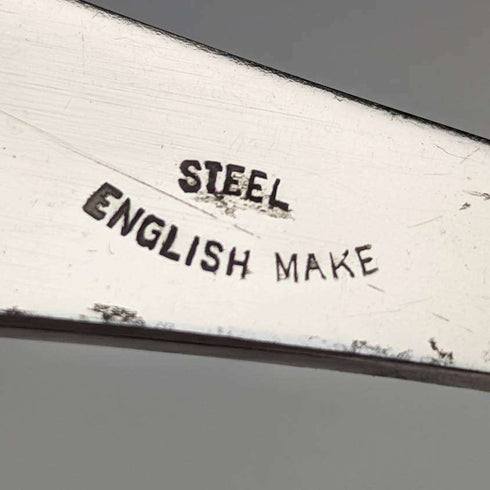 1915 British Antique Pure Silver Handle Shoehorn Shoehorn G and C Ltd