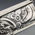 1896 British antique sterling silver box 160g George Nathan
