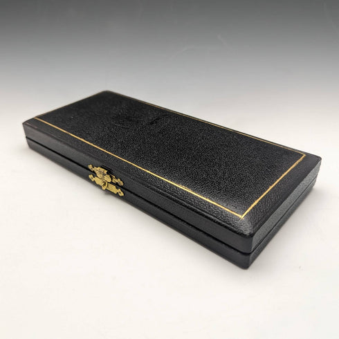 1913年 英国アンティーク 純銀ハンドル シューホーン ボタンフックセット ES Barnsley