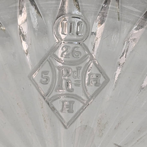 1869年 英国アンティーク カットガラス ビスケットバレル シルバープレート蓋