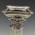 British Antique Silver Plate Candle Stand Candelabra Pair Goldsmiths and Silversmiths