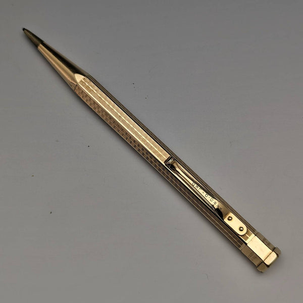 英國復古 Yard O 紅色卷金六角自動鉛筆