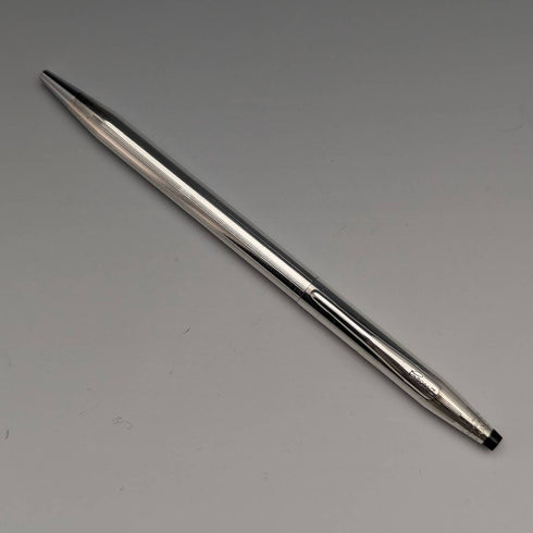 ヴィンテージ クロス(CROSS) 純銀製 ボールペン ケース入