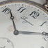 Around 1911 Antique Longines pocket watch Niello decorated silver side case Works well