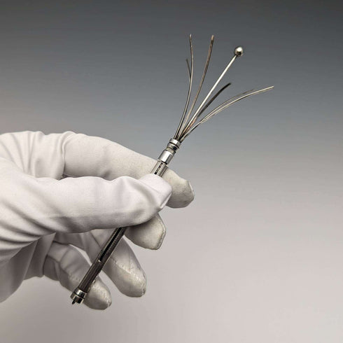 1971 British Vintage Sterling Silver Cocktail Swizzler Ramsden and Roed