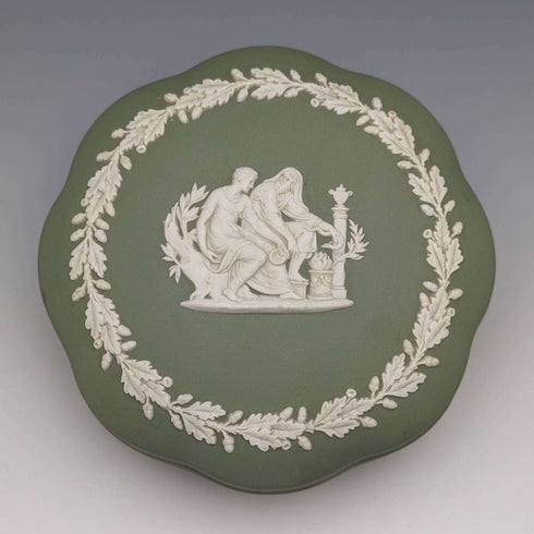 British Vintage Wedgwood Jasperware Box Accessory Case