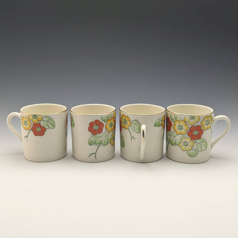 1930年代頃 英国ブリッジウッド デミタスカップ&ソーサー 4セット