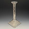 1889 British Antique Silver Plate Large Candlestick Candle Stand