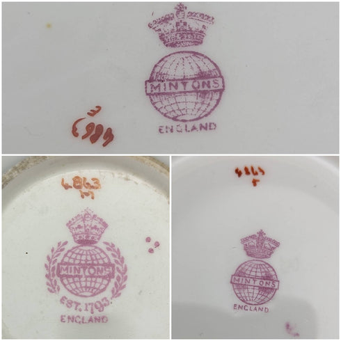 20 世紀上半葉英國明頓茶杯三重奏 Cockatrice Green 連譯