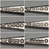 1935 British Vintage Sterling Silver Multi-Hallmark Teaspoon Set of 6 in Case