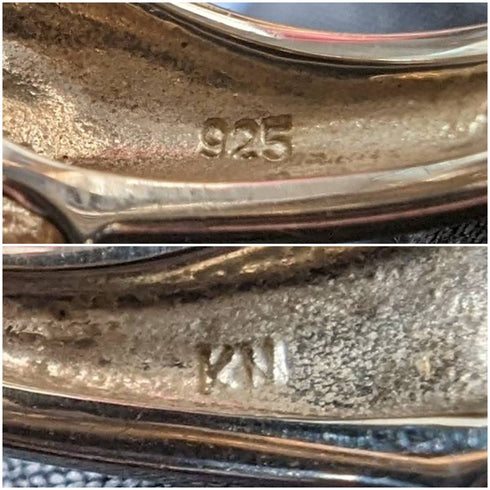 英國復古珠寶花卉雕刻純銀戒指