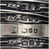Around 1910 British Antique Pure Silver Lid Glass Bottle Set of 4 Percy Whitehouse