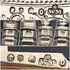 1870 年英國古董純銀魚餐具 6 對套裝盒裝 William Marshall