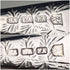 Around 1895 English Antique Silver Plated Christening Cutlery Set Henry Atkin Case Included